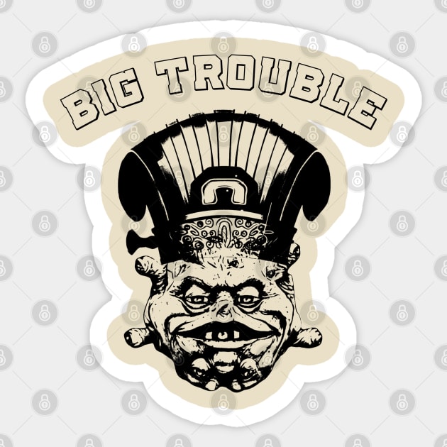 Big trouble in little china Sticker by Riss art